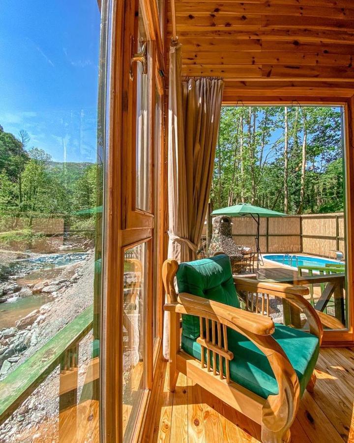 Doga Su Minimal Evler Villa ซาพานจา ภายนอก รูปภาพ