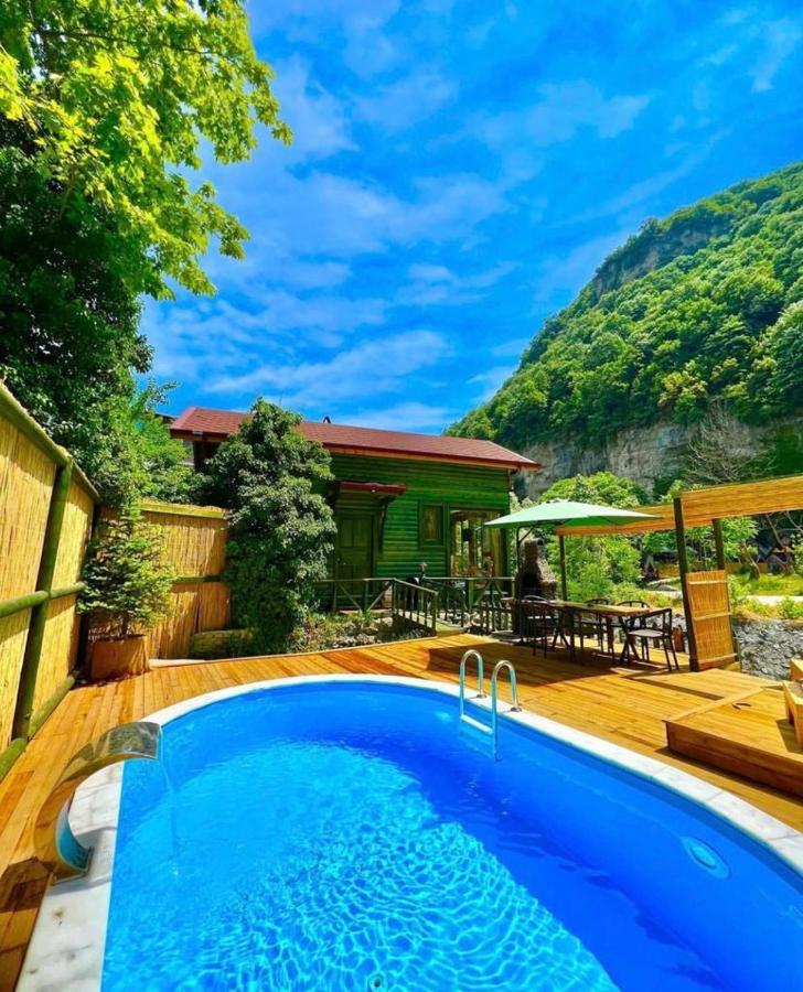 Doga Su Minimal Evler Villa ซาพานจา ภายนอก รูปภาพ