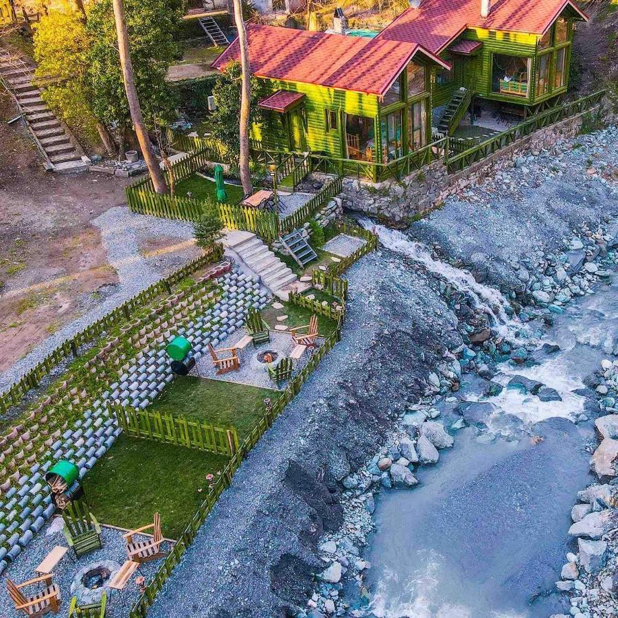 Doga Su Minimal Evler Villa ซาพานจา ภายนอก รูปภาพ