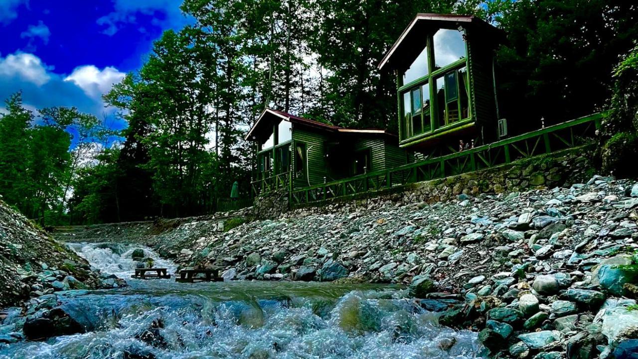 Doga Su Minimal Evler Villa ซาพานจา ภายนอก รูปภาพ